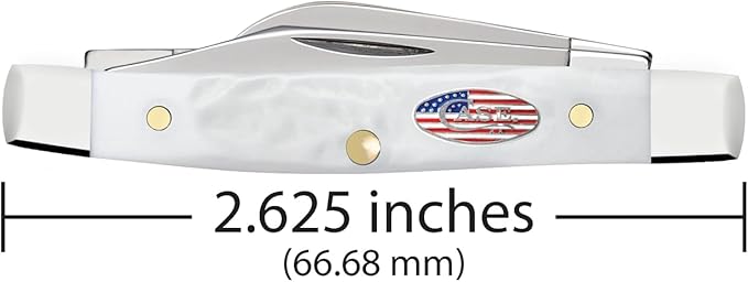 Case Cutlery CA14106: Stockman White Synthetic