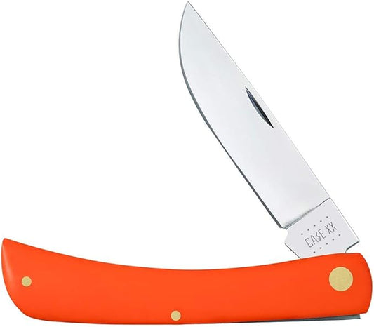 Case WR XX Pocket Knife Orange Synthetic Sod Buster Item #80512 - (4138 SS) - Length Closed: 4 5/8 Inches