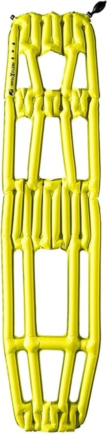 Klymit Inertia X Inflatable Sleeping Pad for Camping, Lightweight Hiking and Backpacking Air Bed, 1.5 Inch Thick, Yellow