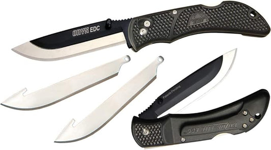 Outdoor Edge Cutlery Corp Onyx EDC Knife, Black