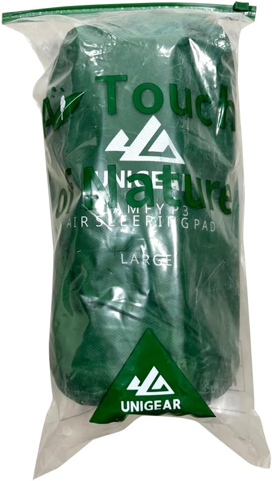 Unigear Camfy P3 Inflatable Sleeping Pad, R-Value 2,Water Resistant, Comfortable Sleeping Mattress for Camping