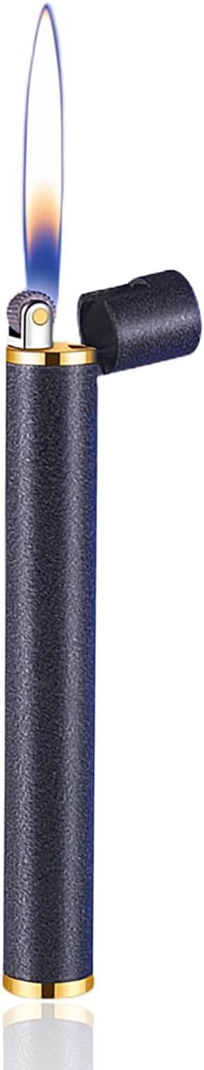 Unique Cute Pink Gradient Mini Lighter Creative Wheel Design, Butane Lighter Refillable Novelty Lighter for Fireplace Candle Camping BBQ (No Butane Fuel) (07)