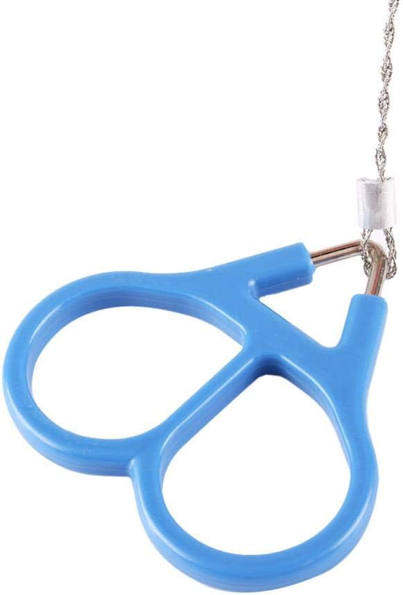 FILFEEL Mini Stainless Steel Wire Saw Emergency Camping Hunting Survival Tool Chain High Strength Ring Scroll Travel Hiking Outdoor
