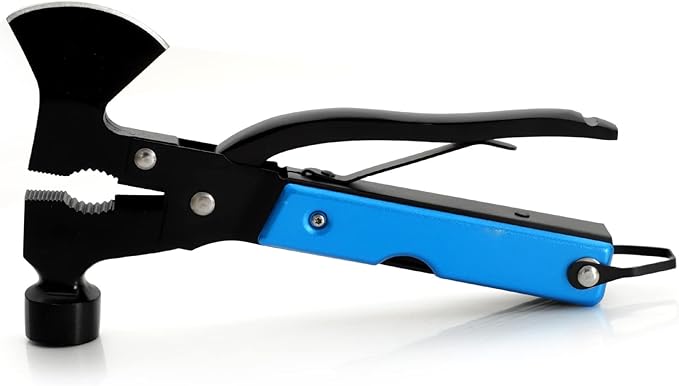 All In One Tool 13-in-1 Multi-tool with Needle Nose Plier, Stripper, Wire Cutter,Bottle Opener,Can Lifter,Trumpet Screwdriver,Cross Screwdriver for Outdoor, Survival, Camping, Hunting and Hiking