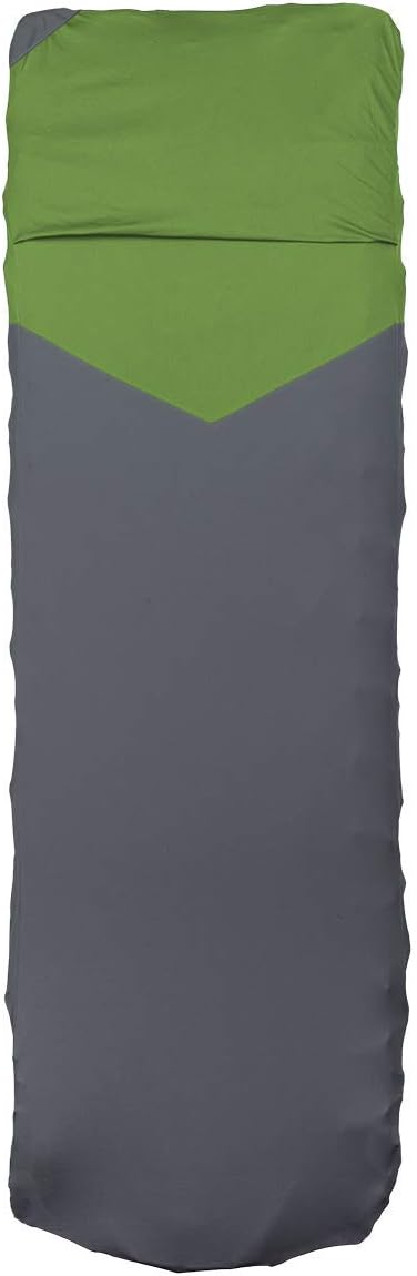 Klymit Insulated Static V Inflatable Camping Sleeping Pad and Static V Sheet Pad Cover Bundle, One Size, Coyote Sand