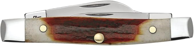 Case WR XX Pocket Knife Red Stag Small Stockman Item #9449 - (R5333 SS) - Length Closed: 2 5/8 Inches
