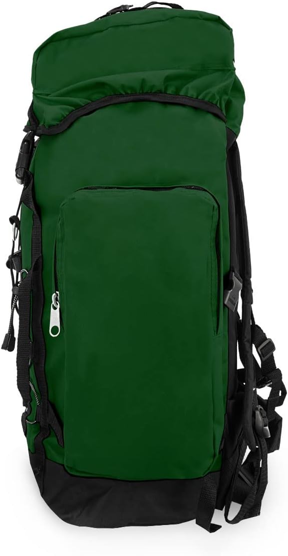 Everest Hiking Pack, Dark Green, One Size