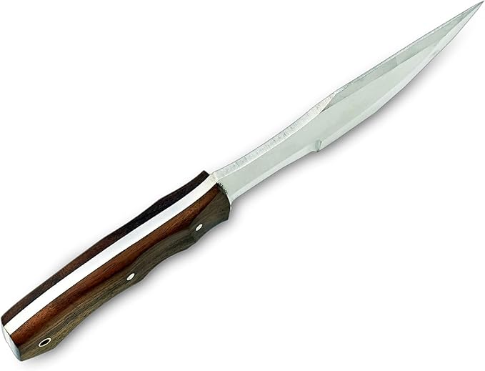 Poshland TR-178 Custom Handmade D2 Steel 12 Inches Tracker Knife (D2/Wood)