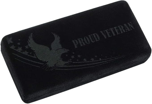 Case WR XX Pocket Knife United States Veterans Trapper Gift Set Item #16300 - (6254 SS) - Length Closed: 4 1/8 Inches