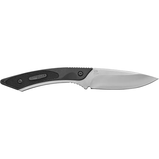CAMILLUS Western Coil 8" Durable Corrosion-Resistant 420 Stainless Steel Drop Point Hunting Hiking EDC Full Tang Fixed Blade Knife with Protective Nylon Sheath