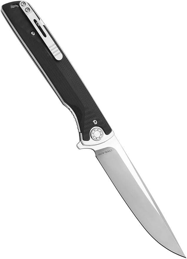 HOKC NOKS EDC camping folding knife Smersh-S | 350-100401 (Gray, Black)