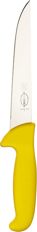 F. DICK – ErgoGrip Knife Set - 3 piece butcher knife set consisting of flexibel boning knife, wide boning knife & cut-off knife - NSF Certified - Stainless steel - Ultra sharp - Made in Germany