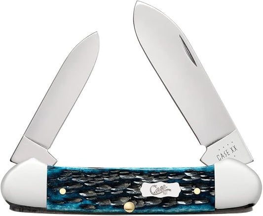 Case Cutlery CA51853: Pocket Worn Mediterranean Blu