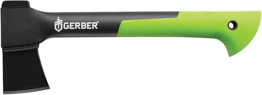 Gerber Gear Freescape Hatchet - 14" Camping Hatchet with Included Sheath - Green