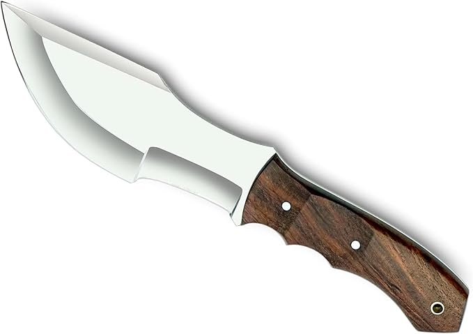Poshland TR-178 Custom Handmade D2 Steel 12 Inches Tracker Knife (D2/Wood)