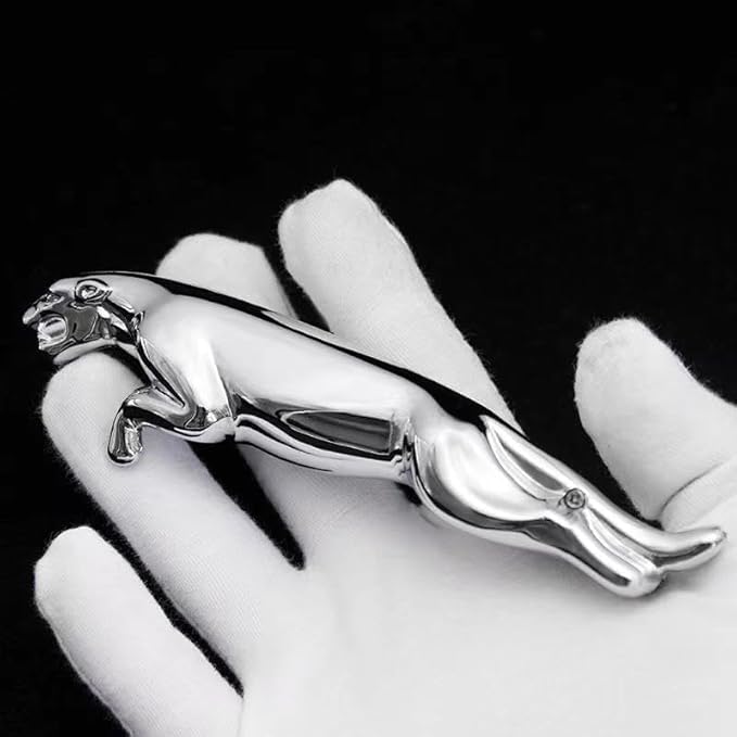 Silver Cool Butane Torch Lighters,Refillable Adjustable Jet Flame Lighter,Windproof,Gift for Men Candles Camping BBQ (No Butane Fuel)