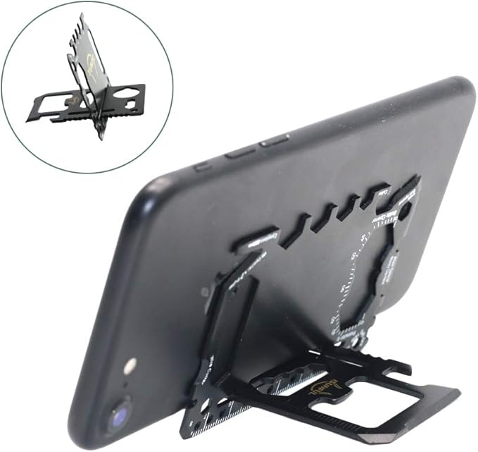 Credit Card Survival Tool Multipurpose Function Beer Bottle Opener Portable Wallet Size Pocket Multitool (2pcs)