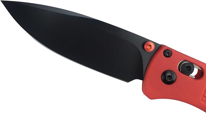 HUAAO 7.5in Manual Open Folding Knife, Bugout Knife with 3in 8Cr13Mov Steel Blade Glass Reinforced Nylon Handle, Axis Lock Knife Pocket Knife with Clip for EDC Camping Hiking