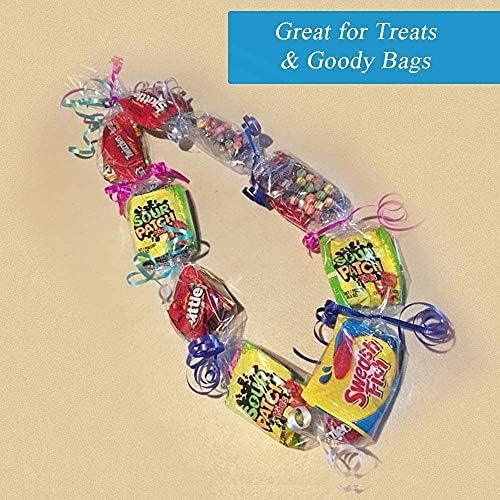 JOYIT 220 ft Cellophane Wrap Roll (31.5 in x 220 ft) - 3 Mil Thicken, Clear Bags, Wrapping Paper for Flower Gift Baskets (31.5" fold into 16")