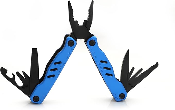All In One Tool multi-tool 13-in-1 Multi-tool i Needle Nose Plier, Stripper, Wire Cutter,Bottle Opener,Can Lifter,Trumpet Screwdriver,Cross screwdriver,Saw blade,Large