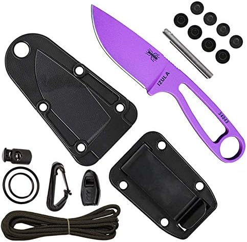 ESEE Izula Knife with Complete Kit, Purple