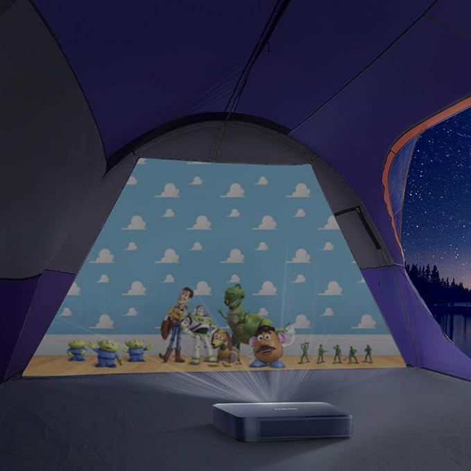 CAMPROS CP Tent-12-Person-Camping-Tents, Waterproof Windproof Family Tent with Top Rainfly, 6 Large Mesh Windows, Double Layer, Easy Set Up, Portable with Carry Bag