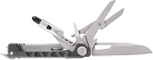 Gerber Gear Armbar Drive Multi-Tool - 8-in-1 Pocket Knife Multi-Tool with 2.5" Blade and Double-Sided Screwdriver Bit - EDC Gear - Onyx
