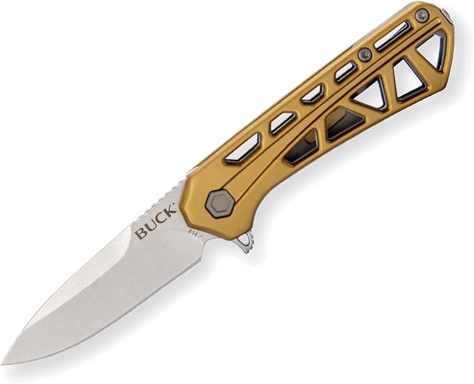 Buck Knives Mini Trace Pocket Knife, Bronze