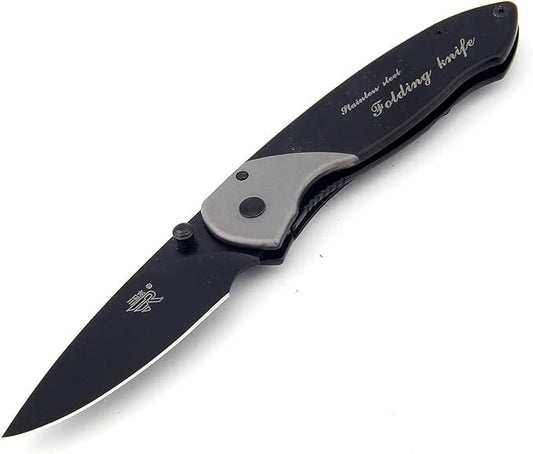 7023 Frame Lock Pocket Folding Knife Stainless Steel Blade Handle