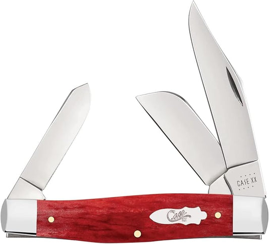Case xx Knives Smooth Old Red Bone Large Stockman Stainless 11327 Pocket Knife