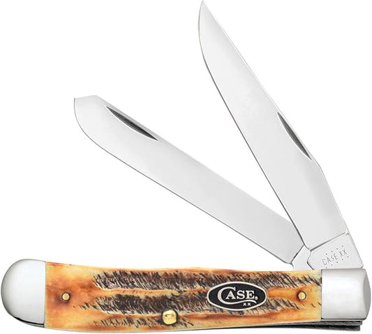 Case XX WR POCKET KNIFE, 6.5 BONESTAG TRAPPER, 4 1/8 INCHES CLOSED, ITEM #39870
