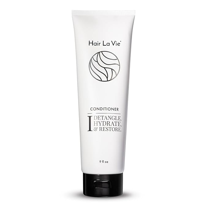 Hair La Vie Hair Conditioner for Damaged Hair Dry Hair - Conditioner for Women - Sulfate Free Conditioner to Hydrate, Detangle, and Restore Hair Health - 9 fl oz.