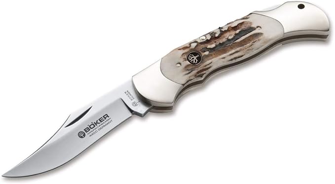 Boker 113004ST Pocket Knife with 3 3/8 in. 440C Stainless Steel Blade