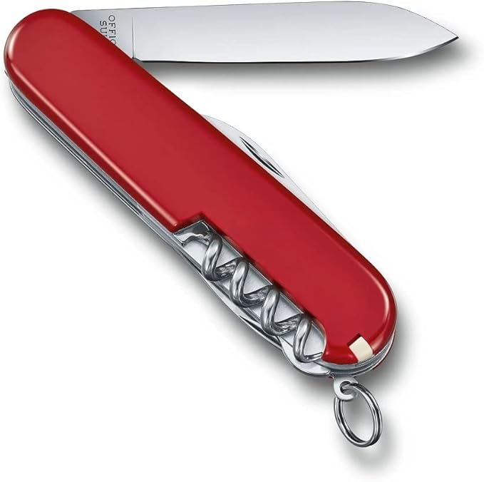 Climber Swiss Army Knife Red Blister Pack