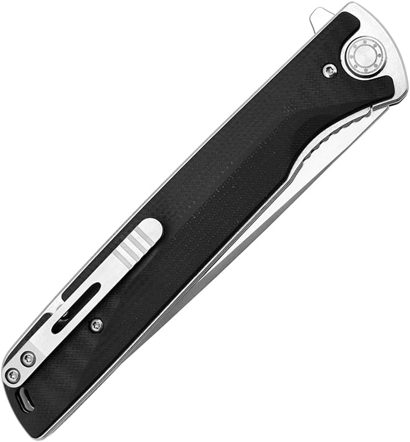HOKC NOKS EDC camping folding knife Smersh-S | 350-100401 (Gray, Black)