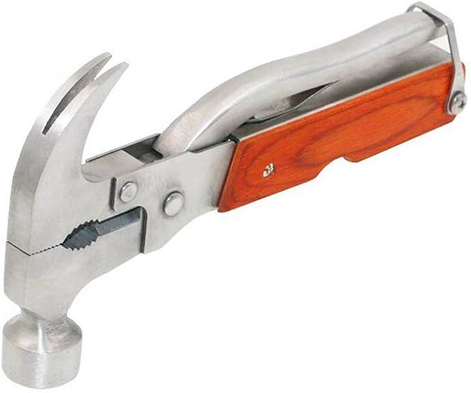 Multifunction Foldable Pliers Knife Screwdriver Emergency Pocket Tool Hammer