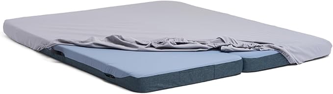 HEST Dually - Portable Camping Mattress, Enhanced Memory Foam, Double Mattress, Sleeps Two