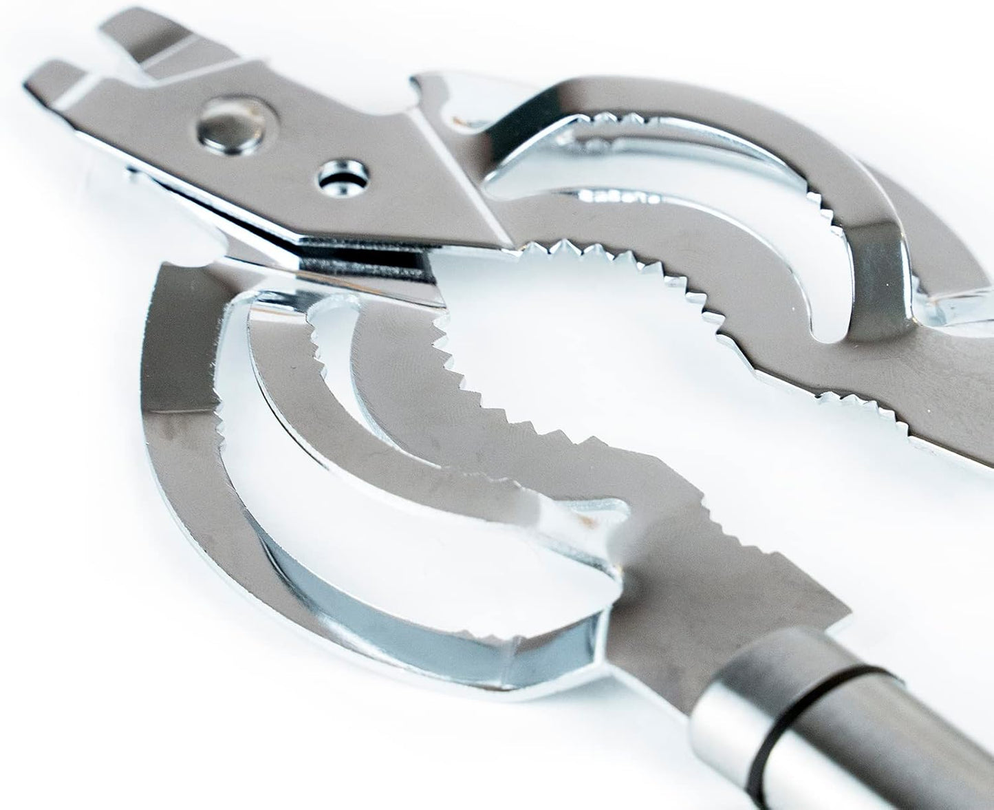 Jar Opener, Multifunctional Jar Opener for Weak Hands, Stainless Steel Jar Lid Opener, Beer Bottle Opener for Seniors with Arthritis