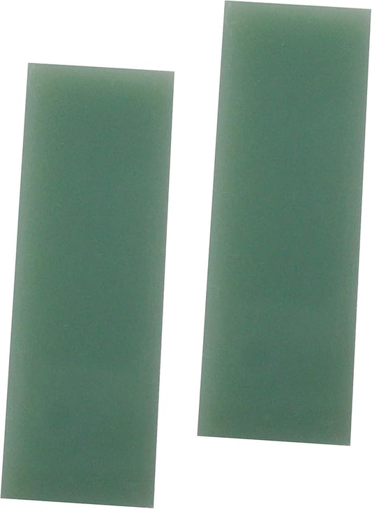 N/C NC HAISDA G10 Scales knife Handle Material Knifemakers Sword DIY Slabs Grips Micarta Blanks Slabs Material pack of 2 Jade