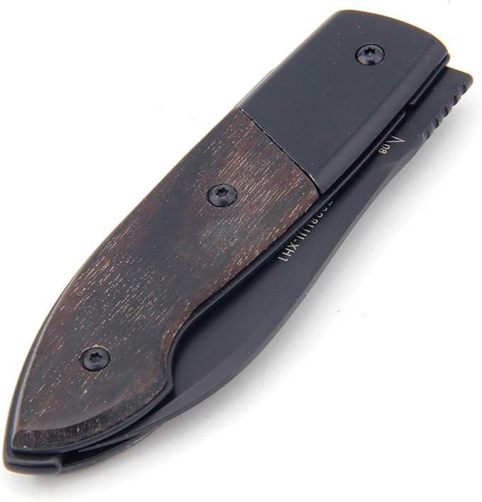 Sanrenmu 7028 LUI-XL Liner Lock Pocket Folding Knife Stainless Steel Blade