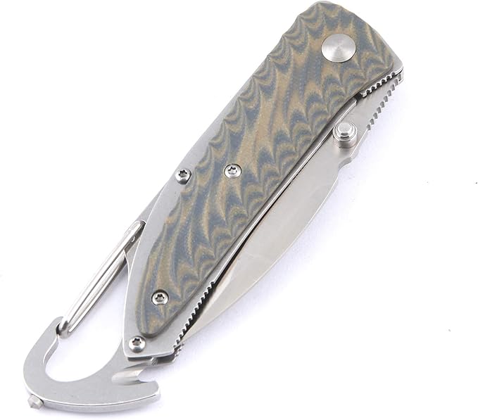 Sanrenmu 7053LUC - GVP G10 Handle Folding Knife with Liner Lock