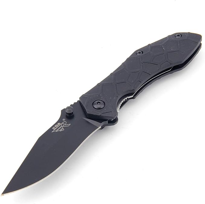 Sanrenmu 7030LUI-PH Liner Lock Pocket Folding Knife 8CR14Mov Blade Environmentally Friendly PA66 + GF Handle