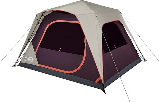 Coleman Skylodge Instant Camping Tent, BlackBerry