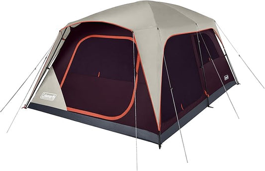 Coleman Skylodge 10-Person Camping Tent, BlackBerry