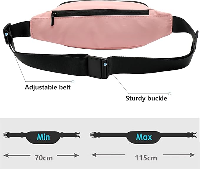 TINYAT Travel Fanny Pack Waist Pack Fashion waterproof Sling Pocket Super Lightweight T2012