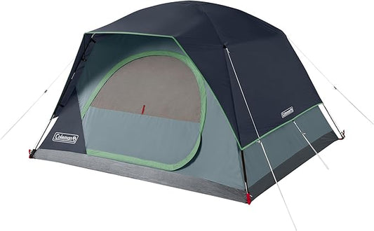 Coleman Skydome Tent with 5 Minute Setup,Weatherproof Tent with Rainfly & Carry Bag, 20% More Headroom Than Traditional Canopies