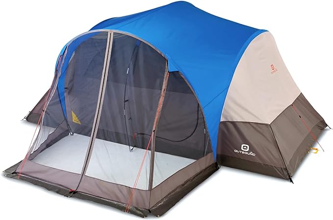 Outbound Dome Tent for Camping with Carry Bag and Rainfly, Easy Set Up & Water Resistant, 3 Season