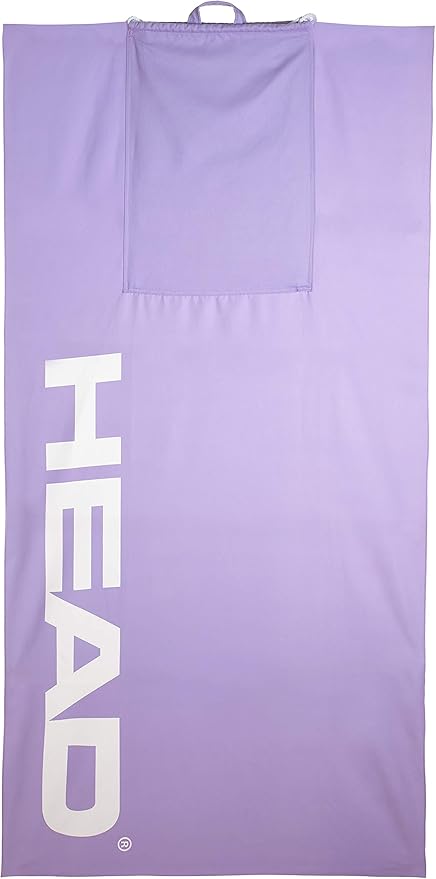 HEAD Adventure Lightweight Storage Travel Backpack Beach Towel for Snorkeling and Swim, Adult - Lilac (P.481257-LI)