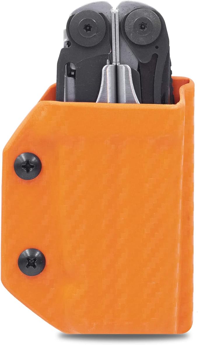 Clip & Carry Kydex Multitool Sheath for LEATHERMAN Surge - Made in USA (Multi-Tool not Included) EDC Multi Tool Sheath Holder Holster Cover