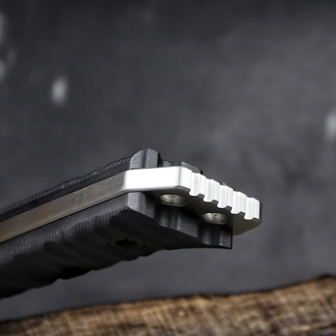 Storm Tactical Tomahawk - Multi-Tool Hammer Head Survival Axe with Hammer - Tactical Gear with Included K-Sheath and Straps (White)